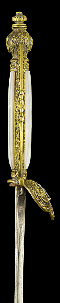 S000017_French_St-Etienne_Smallsword_Hilt_Right_Side