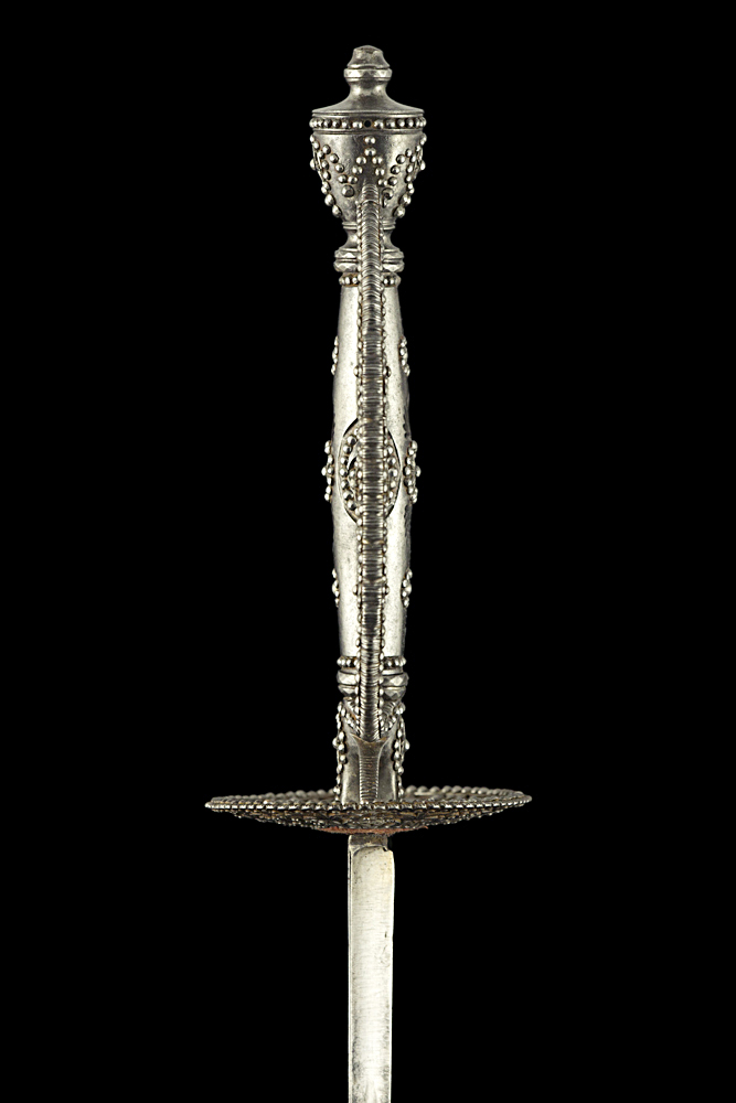 S000211_French_Cut_Steel_Smallsword_Hilt_Right_Side