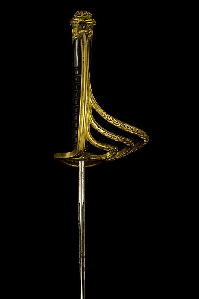 S000005_Belgian_ERM_Presentation_Sword_Hilt_Right_Side