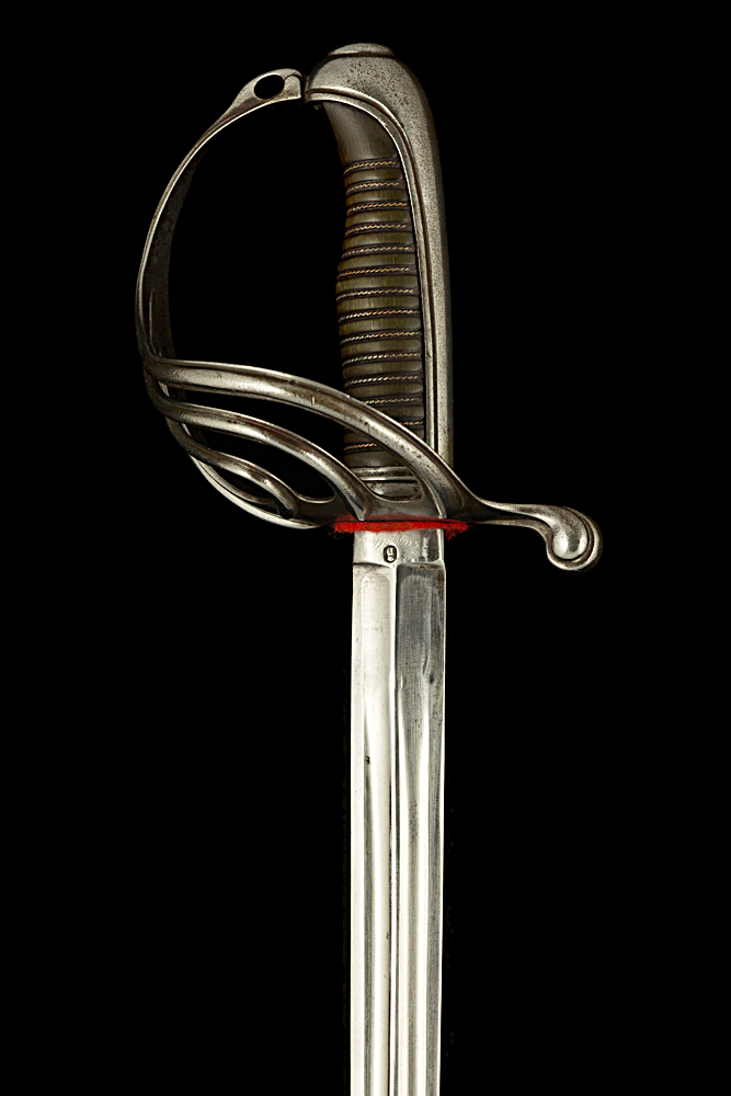 S000007_French_African_Army_Sword_Hilt_Obverse_