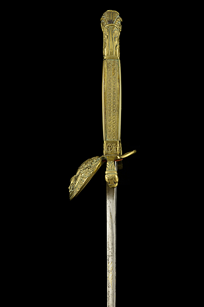 S000014_French_Louis-Philippe_Smallsword_Hilt_Left_Side