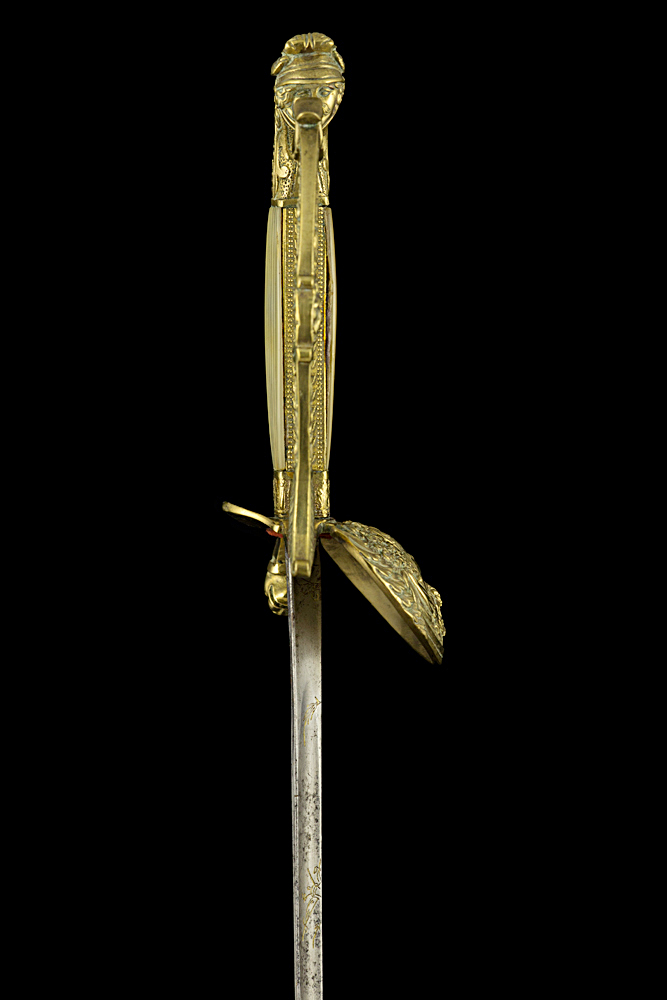 S000014_French_Louis-Philippe_Smallsword_Hilt_Right_Side