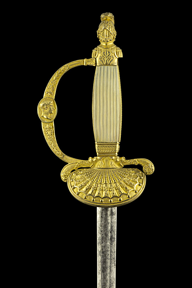 S000113_French_Helmeted_Head_Smallsword_Hilt_Obverse_