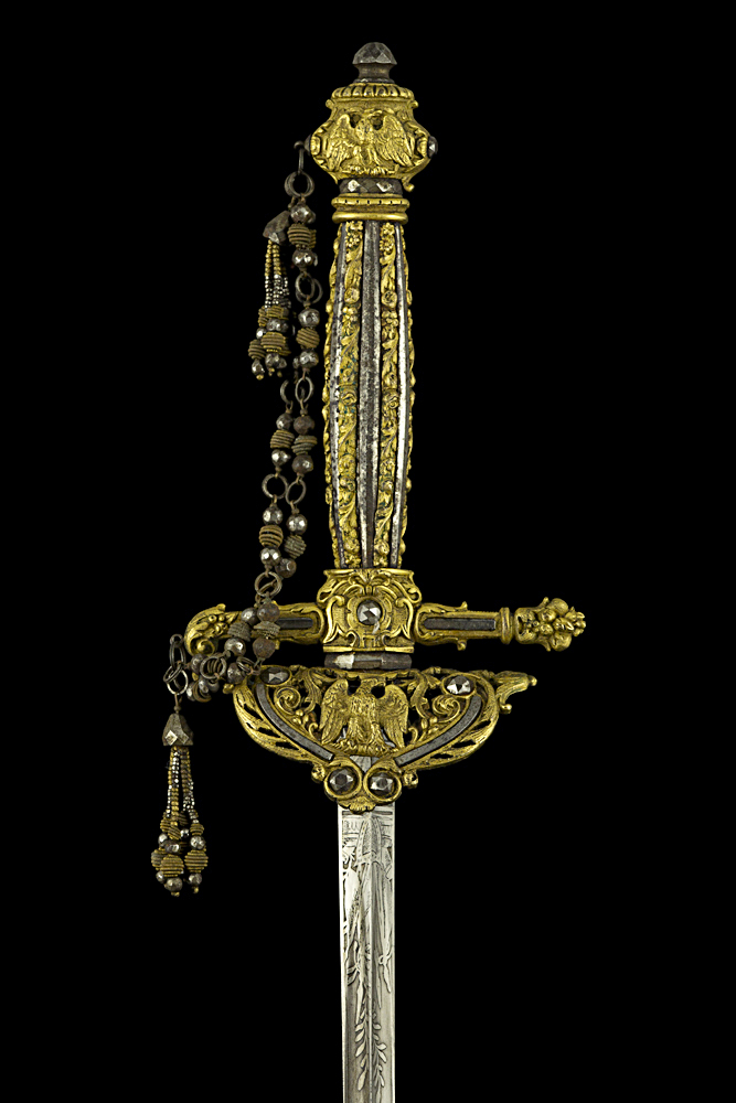 S000198_French_Magistrate_Smallsword_Hilt_Obverse_