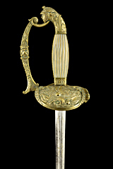 S000014_French_Louis-Philippe_Smallsword_Hilt_Obverse