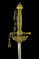 S000198_French_Magistrate_Smallsword_Hilt_Obverse