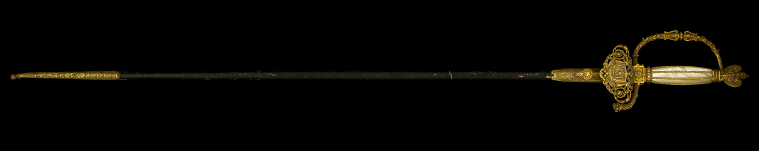 S000003_French_Ambassador_Smallsword_Full_Obverse_With_Scabbard