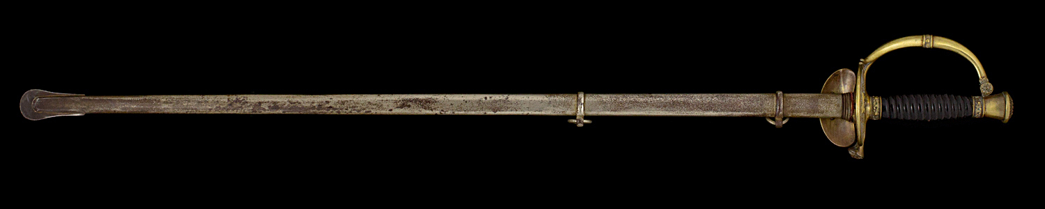 S000047_Belgian_Smallsword_Full_Obverse_With_Scabbard