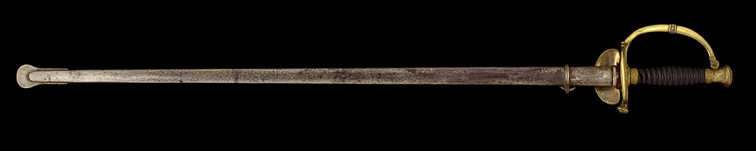 S000048_Belgian_Smallsword_Full_Obverse_With_Scabbard