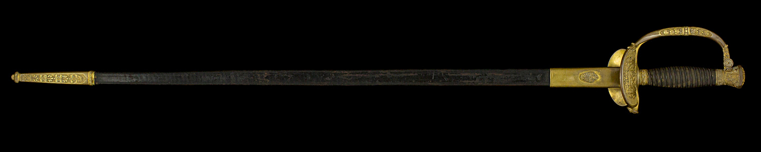 S000059_Belgian_Smallsword_Full_Obverse_With_Scabbard