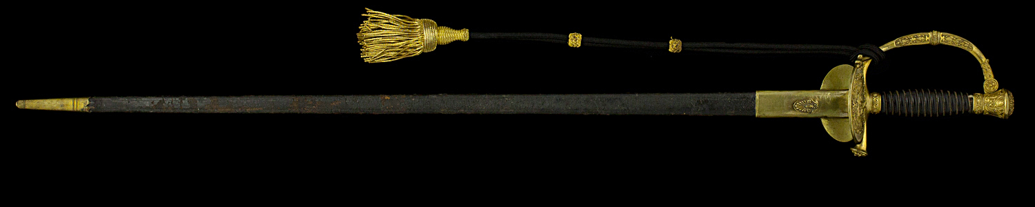 S000071_Belgian_Smallsword_Full_Obverse_With_Scabbard