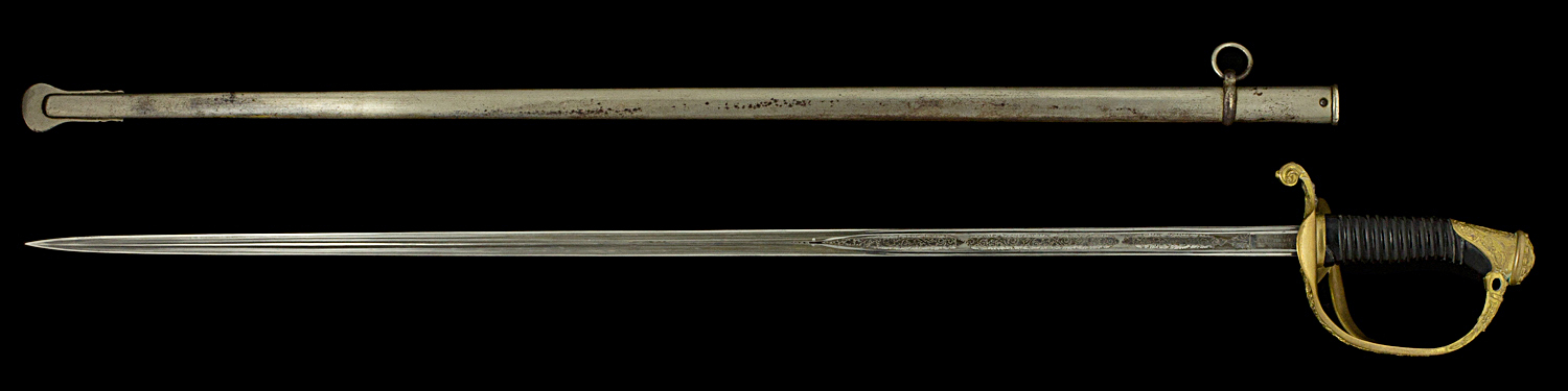 S000076_French_General_Sword_Full_Reverse_Next_to_Scabbard