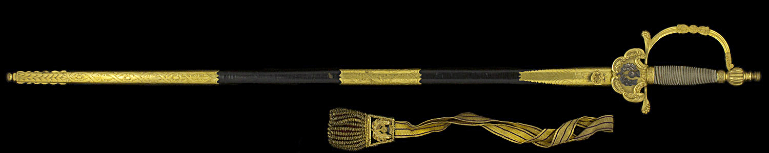 S000103_Scottish_Court_Smallsword_Full_Obverse_With_Scabbard