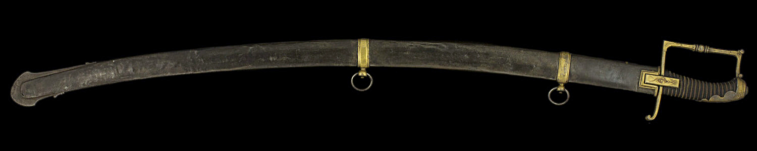 S000122_American_Light_Cavalry_Sabre_Full_Obverse_With_Scabbard