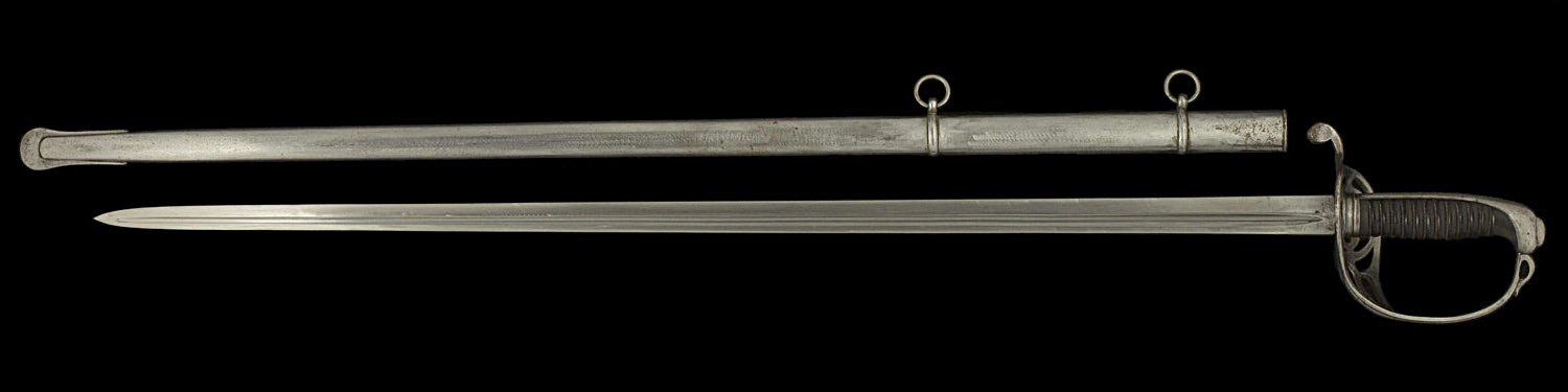 S000123_French_Zouave_Saber_Full_Reverse_Next_to_Scabbard